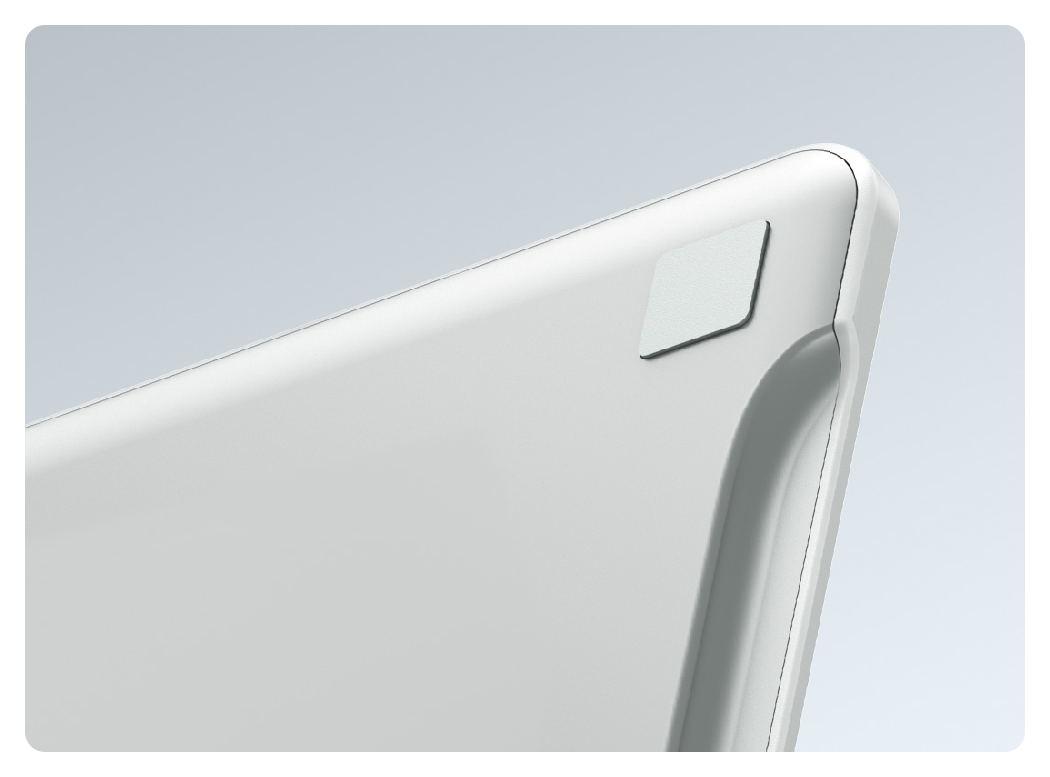close up of the silcone non-slip pads, Xencelabs Pen Tablet Medium Bundle SE